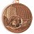 Medalha Gigante AX Esportes 64mm Futebol Alto Relevo 3D Bronzeada - FA489/433 (Pç) - Imagem 1