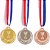 Medalha AX Esportes 55mm Honra ao Mérito Prateada FA468-Pç - Imagem 2