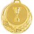 Medalha AX Esportes 65mm Honra ao Mérito Dourada-FA468-Pç - Imagem 1