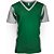 Jogo de Camisa AX Esportes Verde com Branco - 10+1 Numeradas - Imagem 1