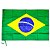 Bandeira do Brasil Torcedor Ax Esportes 60 x 90cm - Imagem 1