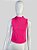 Blusa rosa sem manga - Imagem 1