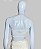 Blusa sem manga branco TAM P - Imagem 2