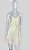 Vestido cavado curto off white TAM PP - Imagem 1