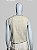 Colete tela cor bege claro TAM PP - Imagem 2