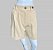 SHORT ALFAIATARIA BEGE TAM 36 CÓD. 174 - Imagem 1