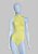 BODY AMARELO TAM P CÓD.121 - Imagem 1