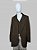 CONJUNTO BLAZER E COLETE MARROM CAFÉ - Imagem 1