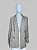 BLAZER CINZA CLARO XADREZ TAM 38 - Imagem 1