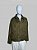 JAQUETA SUEDE VERDE TAM P - Imagem 1