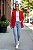 BLAZER VERMELHO 38 CÓD.389 - Imagem 1