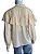 CAMISA CREME BABADO P CÓD.362 - Imagem 3