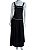 VESTIDO LONGO PRETO LINHO P CÓD.358 - Imagem 2