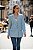 BLAZER AZUL TIFFANY 38 CÓD. 353 - Imagem 1
