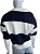SUETER GOLA V AZUL E BRANCO P CÓD.351 - Imagem 3