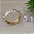 Bracelete esmaltado lilás - Imagem 3