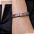 Bracelete ródio negro cravejada com navetes - Imagem 5