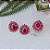 Anel com cristal quartzo rosa,microzircônias e navetes - Imagem 3