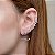 Brinco Ear Cuff com cristais - Imagem 1