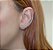 Brinco Ear Cuff com cristais - Imagem 1