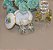 Brinco Ear Cuff mix de cristais - Imagem 2