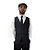 Colete masculino social - Preto - Imagem 2