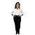 CAMISA SOCIAL FEMININA - BRANCA - Imagem 2