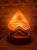 Luminária de Sal Rosa do Himalaia - Quadrada com base - Imagem 1