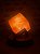 Luminária de Sal Rosa do Himalaia - Quadrada com base - Imagem 2