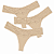 Kit 3 Calcinhas Microfibra Monocromático Basic - Imagem 5