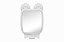 Espelho Com Ventosas Banheiro Banho C/ Suporte Barbeador AV/ESP*BR1 Astra - Imagem 1