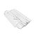 Kit 10 Telhas Transparentes Portuguesa New Injetada Medida 40x22 cm - Imagem 1