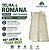 Kit 10 Telha Romana Injetada Âmbar 40x21cm 100% Reciclada - Imagem 3