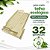 Kit 10 Telha Romana Injetada Âmbar 40x21cm 100% Reciclada - Imagem 1