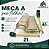 Kit 10 Telha Portuguesa Injetada, Cor Âmbar 40x21cm 100% Reciclada - Imagem 3