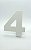 Números e letras residenciais - Branco 10cm Caixa alta 3D - Imagem 7