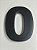 Números e letras residenciais - Preto 10cm Caixa alta 3D - Imagem 3