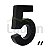 Números e letras residenciais - Preto 10cm Caixa alta 3D - Imagem 9