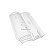 Kit 10 Telhas Transparente Americana New Injetada Medida 42 x 26,5cm - Imagem 1