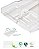 Kit 5 Telhas  Romana Thermo  Transparente  Medida 40x23 cm - Imagem 2