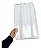 5 TELHAS TETTOLIT TETTOGRES TRANSPARENTE PLASTICO TERMO-FORMADO DIMENSÕES 54CMX32,3CM - Imagem 1
