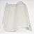 5 Telhas Italiana / Italianinha Thermo Transparente Medida 43x25 cm - Imagem 1