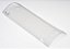 Kit 5 Telha Paulistinha Colonial Canal Thermo Plastico Medida 48x15x19 cm - Imagem 1
