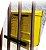 Caixa De Correio Correspondência Plástico PP 24x20x12cm - Cor Amarelo - Imagem 2