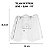 Kit 10 Telhas Transparente Leve/Slim/Fit Medida 42x33 cm Injetada - Imagem 2