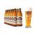 Kit 12 Cervejas De Trigo Paulaner Weissbier Original 500ml + Copo Prost - Imagem 1