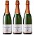 Kit 3 Espumantes Branco Casa Valduga Brut Arte Tradicional 750ml - Imagem 1
