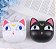 Kit Estojo (case) Luxo Gato Sailor Moon para viagem - Imagem 1