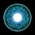 Lente de contato Scarlet Witch Blue | BRILLIANT EYES - Imagem 5