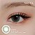Lente de Contato Siesta Crystal Halo Green | COM E SEM GRAU - Imagem 2